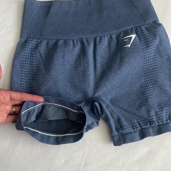 Gymshark vital seamless shorts marl blue - Picture 5 of 5